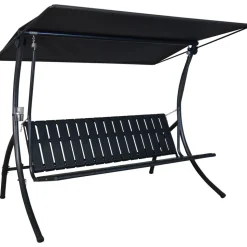 Hollywoodschaukel 'Motion Smart' 3-Sitzer blau 210 x 160 x 145 cm