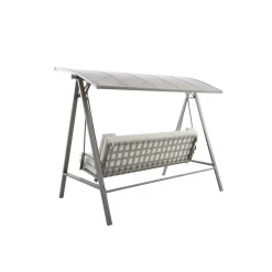 Hollywoodschaukel 'Runa' 3-Sitzer taupe 235 x 135 x 181 cm