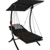 Hollywoodschaukel 'Swing Smart' 1-Sitzer braun 100 x 160 x 145 cm