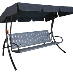 Hollywoodschaukel 'Trend Fun' 3-Sitzer bordeaux 210 x 160 x 145 cm