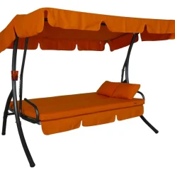 Hollywoodschaukel 'Trend Fun' 3-Sitzer orange 210 x 160 x 145 cm