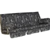 Hollywoodschaukel-Auflage 'Trend Schmetterling' grau 178 x 54 x 9 cm
