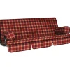 Hollywoodschaukel-Auflage 'Trend Rio' bordeaux 178 x 54 x 9 cm
