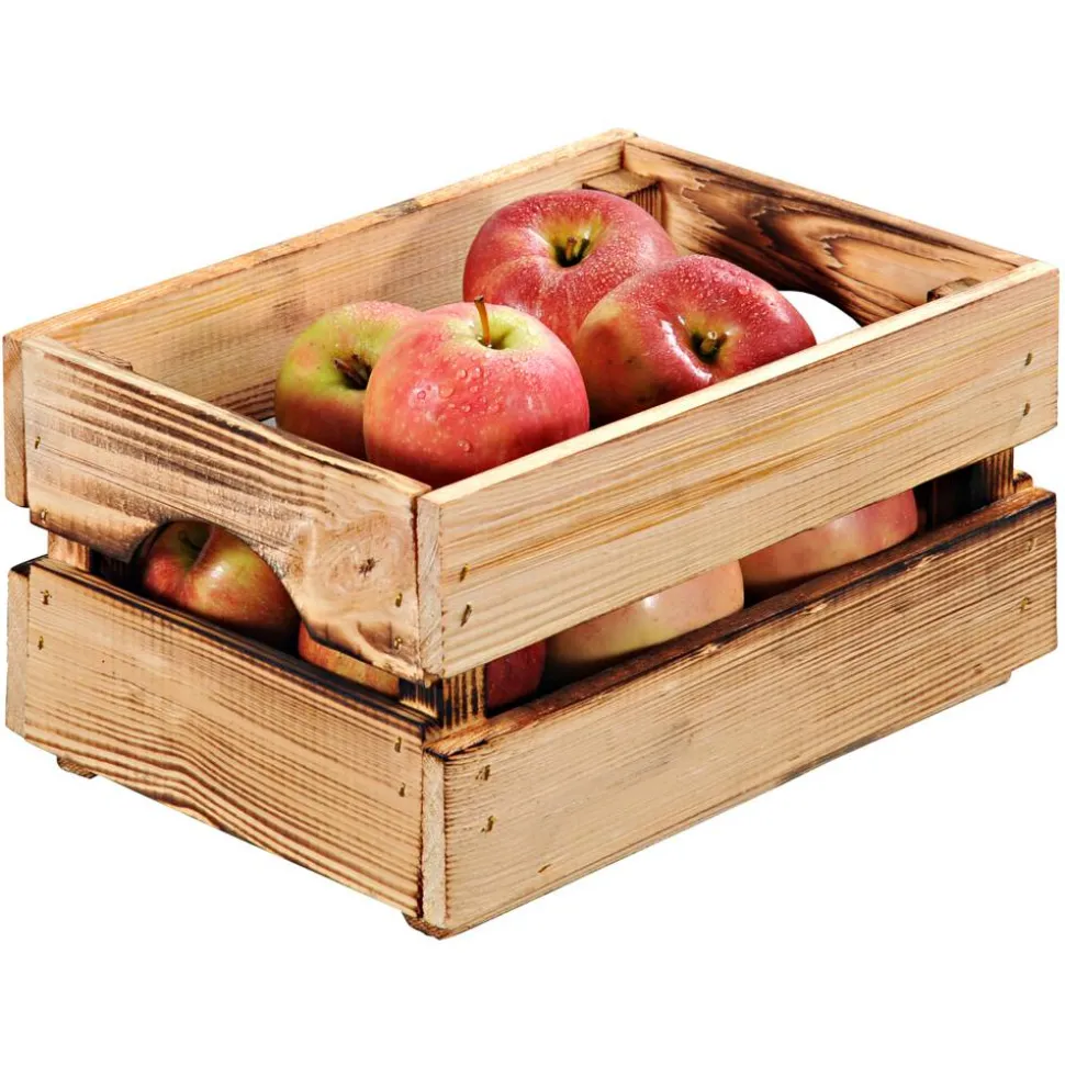 Holzkiste Kiefer FSC® geflammt 30 x 20 x 15 cm