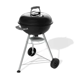 Holzkohlegrill 'Compact Kettle' schwarz 54 x 54 x 88 cm