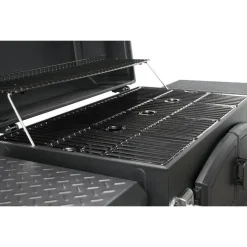 Holzkohlegrill 'Grand Ontario' schwarz 154 x 131 x 68,5 cm