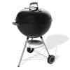 Holzkohlegrill 'Kettle' schwarz Ø 57 cm