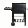 Holzkohlegrill 'Ontario II' schwarz 100 x 105 x 47 cm