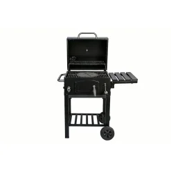 Holzkohlegrill 'Ontario II' schwarz 100 x 105 x 47 cm