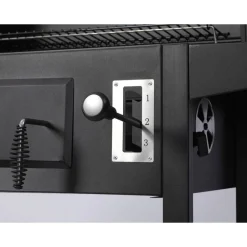 Holzkohlegrill 'Ottawa S' schwarz 119,5 x 103 x 46 cm