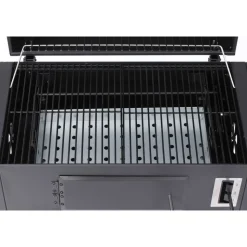 Holzkohlegrill 'Ottawa S' schwarz 119,5 x 103 x 46 cm