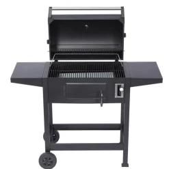 Holzkohlegrill 'Ottawa S' schwarz 119,5 x 103 x 46 cm