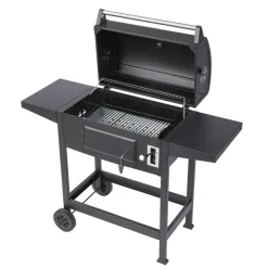 Holzkohlegrill 'Ottawa S' schwarz 119,5 x 103 x 46 cm