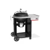 Holzkohlegrill 'Perfomer' schwarz 102 x 71 x 114 cm