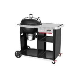 Holzkohlegrill 'Performer Premium' schwarz 121 x 71 x 114 cm