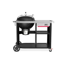 Holzkohlegrill 'Performer Premium' schwarz 121 x 71 x 114 cm