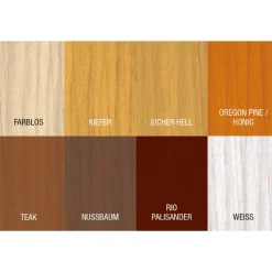 Holzlasur teakfarben 4,8 l