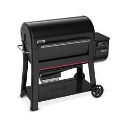 Holzpelletgrill 'Searwood XL' schwarz 57 x 76 x 130 cm