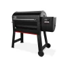Holzpelletgrill 'Smoque XL' schwarz 126 x 69 x 52 cm