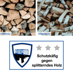 Holzspalter 'HL760L' liegend 2000 W 7 t