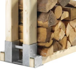 Holzstapelhalter Stahl