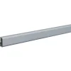 H-Profil Steckzaun 'Premo' silbergrau 180 cm