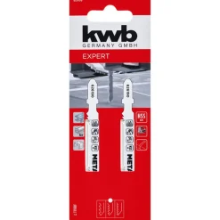 HSS-Bimetall-Stichsägeblatt-Set mit T-Schaft 91 mm 2-teilig