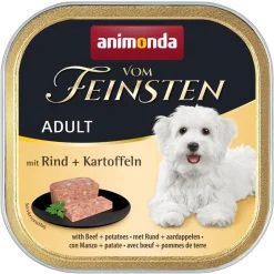 Hundefutter 'Vom Feinsten' Adult Rind & Kartoffel 150 g