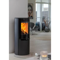 Hybridofen 'H4 Lux' Stahl 6,8-7 kW