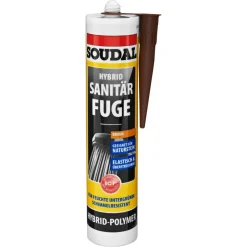 Hybrid-Sanitärfuge braun 290 ml