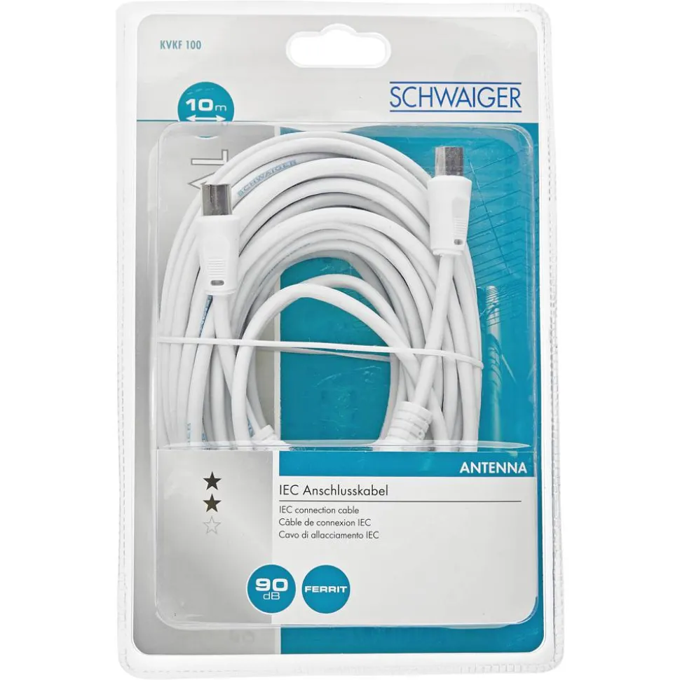 IEC-Anschlusskabel "Antenna" Professional 90 dB 10 m