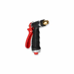 Impulsspritze mit 3 Strahlarten rot/schwarz 1/2"