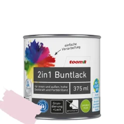 2in1 Buntlack 'Flamingo' rosa seidenmatt 375 ml