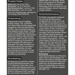 2in1 Buntlack 'Südseetraum' petrolfarben seidenmatt 375 ml