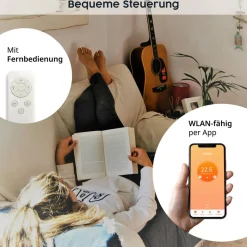 Infrarotheizung 'Smart Dual' weiß 450 W