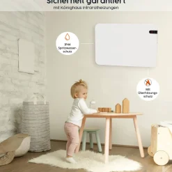 Infrarotheizung 'Smart Dual' weiß 450 W