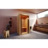 Infrarot-Kabine 'Hamina 1' 109,5 x 103,5 cm mit Glasfront