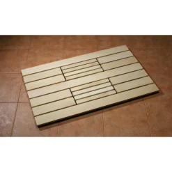 Infrarotkabine 'Ranua 2' natur Glastür 140 x 98 x 190 cm