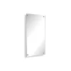 Infrarot-Spiegelheizung silbern 450 W