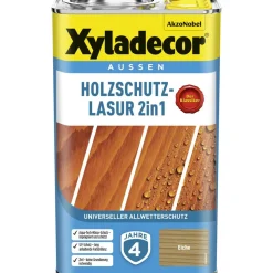 2in1 Holzschutzlasur eichefarben 2,5 l