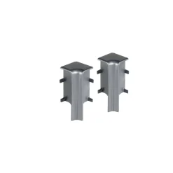 Innenecke 'Topline' silberfarben 16 x 58 mm 2 Stück