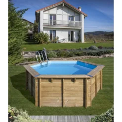 Innenfolie für Pool 'Vanille 2' blau Ø 343 x 116 cm