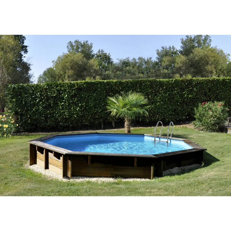 Innenfolie für Pool 'Violette 2' blau Ø 442 x 124 cm