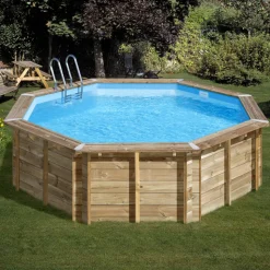 Innenfolie für Pool 'Violette 2' blau Ø 442 x 124 cm