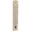 Innenthermometer Holz buchefarben 3,1 x 1,6 x 18 cm