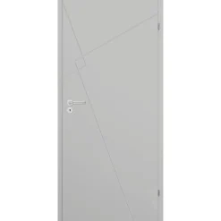 Innentür 'Modern M3' hellgrau 198,5 x 86 cm, Rechtsanschlag