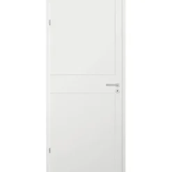 Innentür 'Modern M1' weiß 198,5 x 86 cm, Linksanschlag