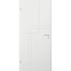 Innentür 'Modern M2' weiß 198,5 x 73,5 cm, Linksanschlag