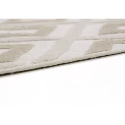 In-& Outdoor-Teppich 'Summer' beige Quadrate 133 x 190 cm