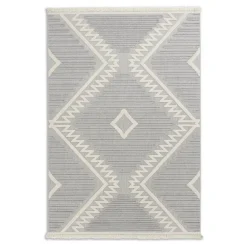 In-& Outdoor-Teppich 'Summer' grau 133 x 190 cm